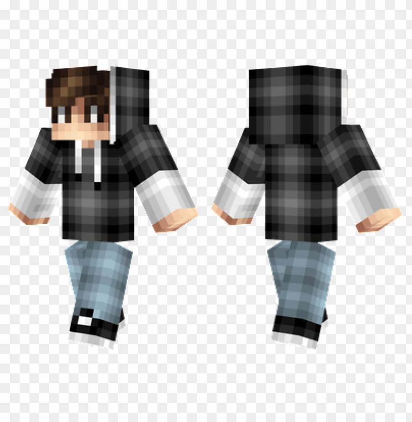 minecraft skins dark hoodie skin PNG transparent with Clear Background ID 458553