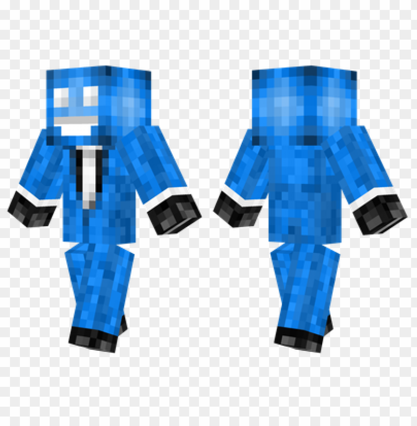 deadmau5 (blue) skin,minecraft skins, minecraft, minecraft people png