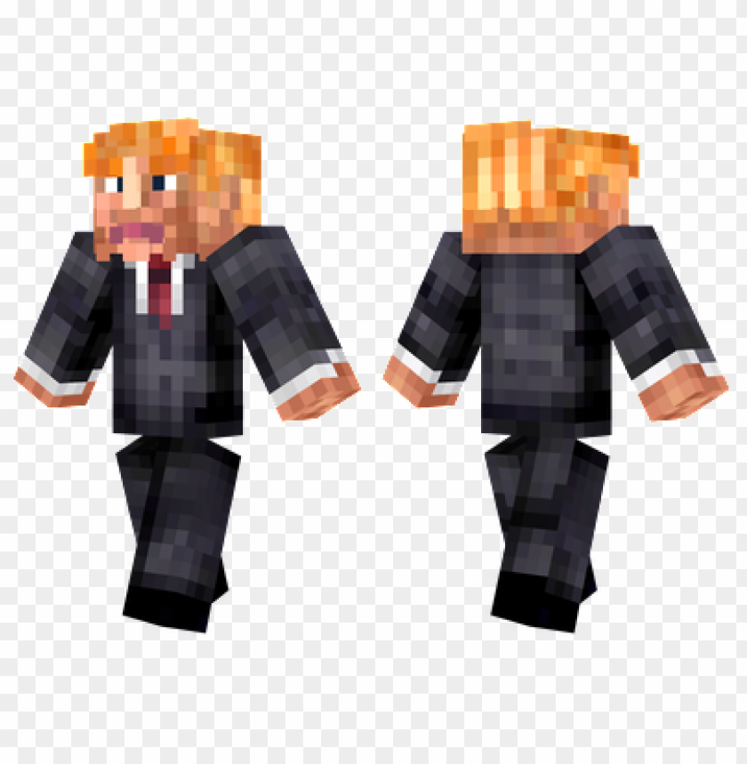minecraft skins donald trump skin PNG transparent with Clear Background ID 458862