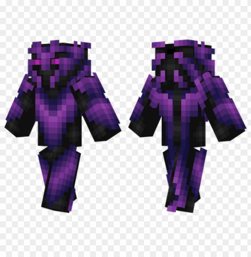 Minecraft Skins Ender Warlord 2 0 Skin Png Image With Transparent