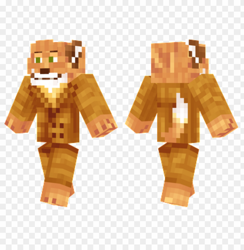 Minecraft Skins Fantastic Mr. Fox Skin PNG Transparent With Clear Background ID 457805