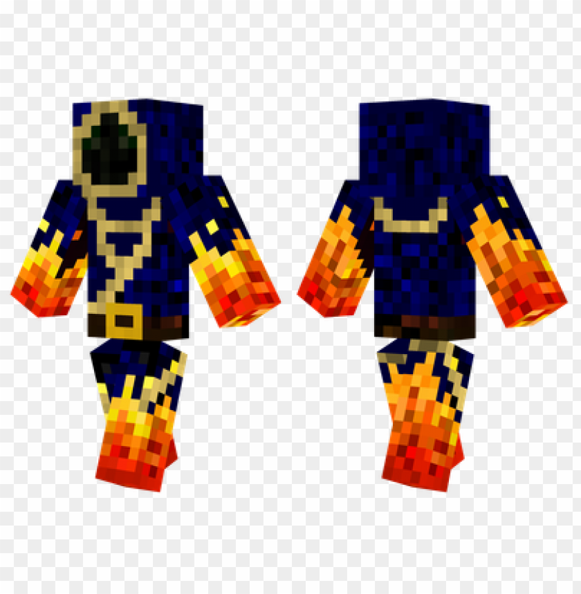 Minecraft Skins Fire Mage Skin Png Image With Transparent Background Toppng