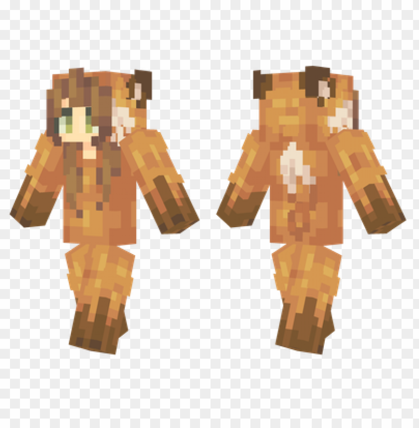 Minecraft Skins Fox Skin PNG Transparent With Clear Background ID 458481