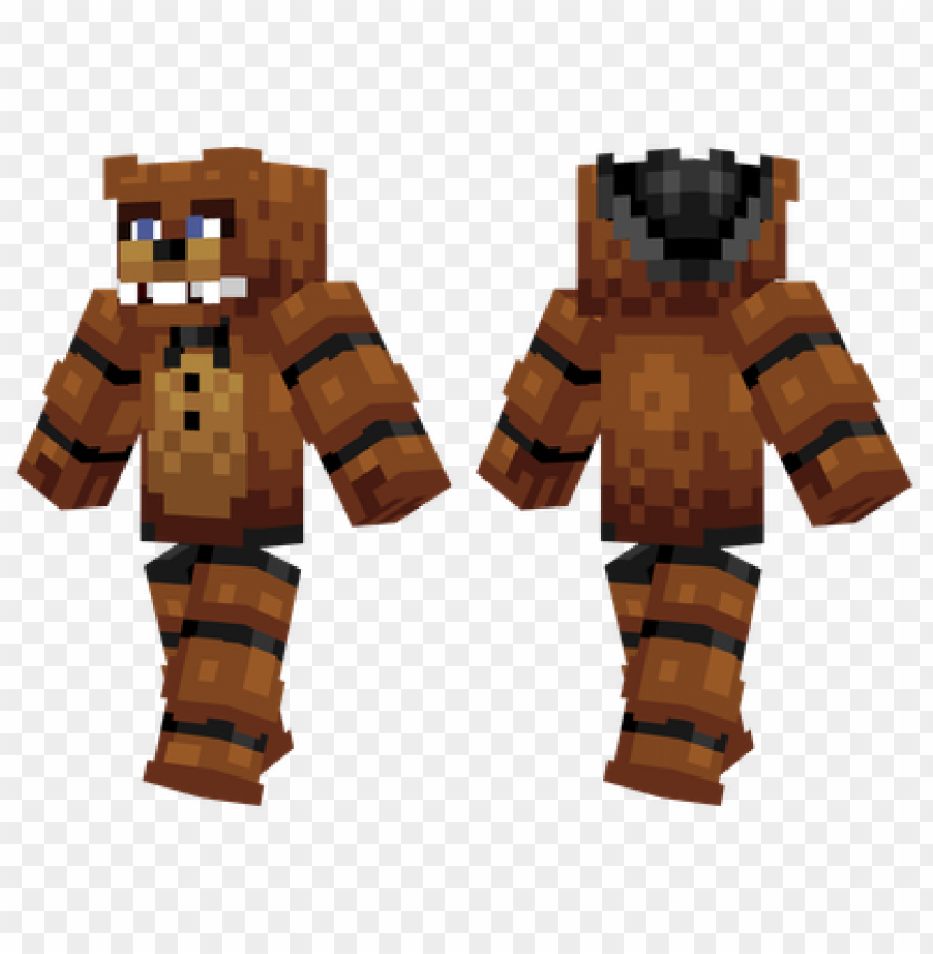 freddy fazbear skin,minecraft skins, minecraft, minecraft games png