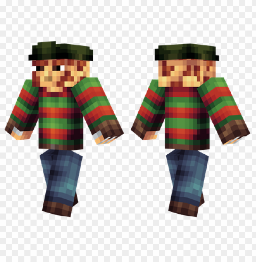 minecraft skins freddy krueger skin PNG transparent with Clear Background ID 457754