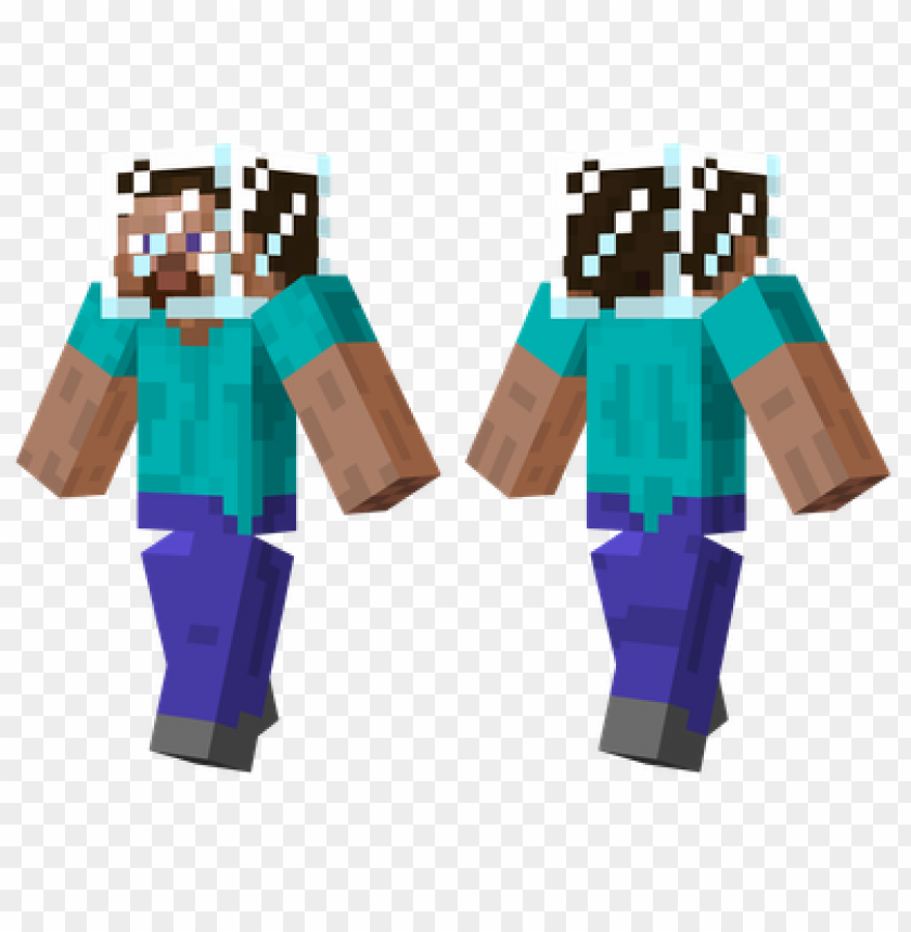 Cute Grass block guy Minecraft Skin