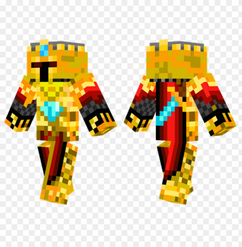 Minecraft Gold Block Skin - Free Transparent PNG Download - PNGkey