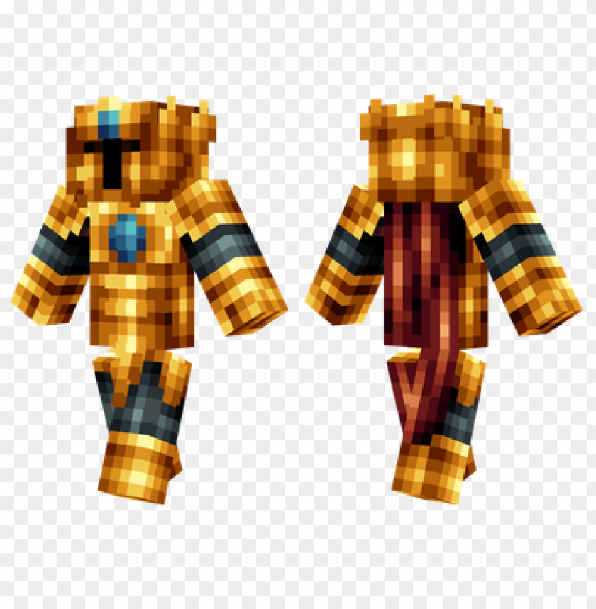 minecraft skins golden knight skin PNG transparent with Clear Background ID 458725