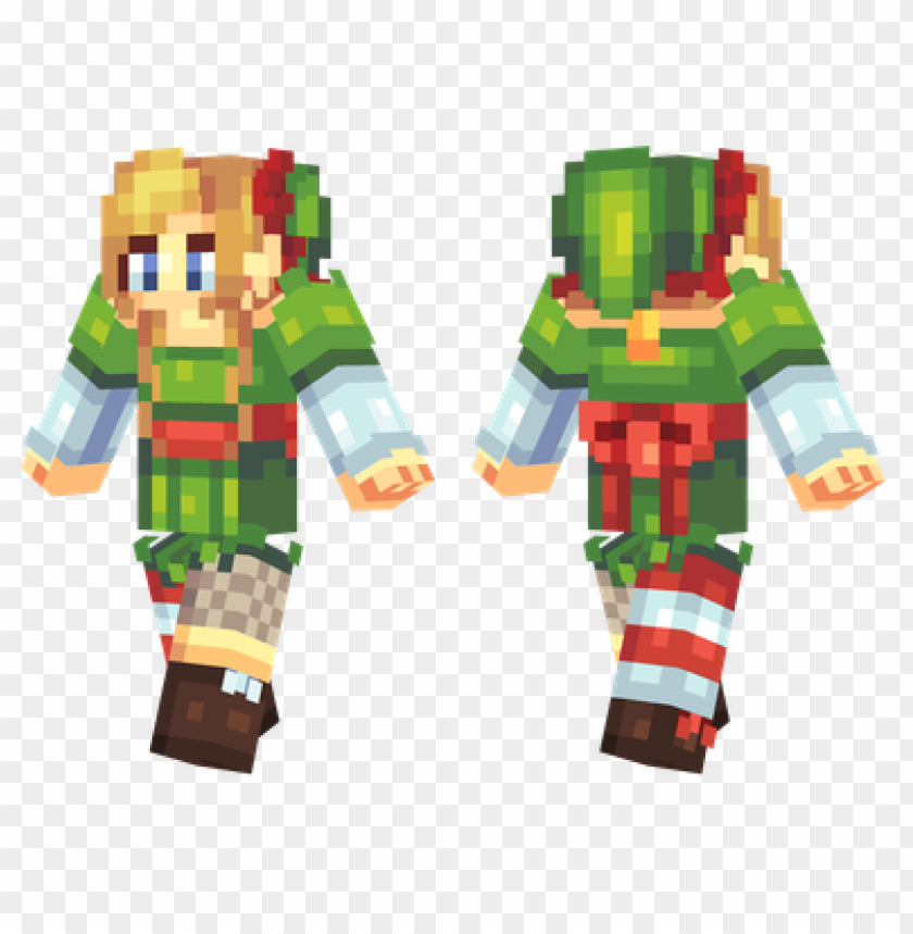 Minecraft Skins Happy Holidays Skin Png Image With Transparent