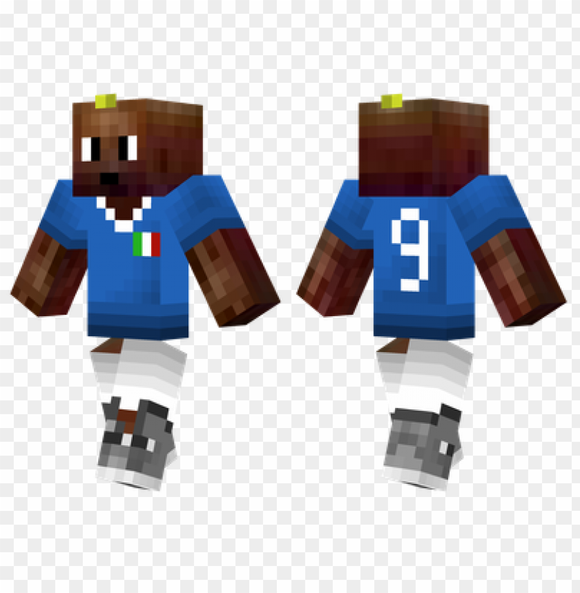 Minecraft Skins Mario Balotelli Skin Png Image With Transparent