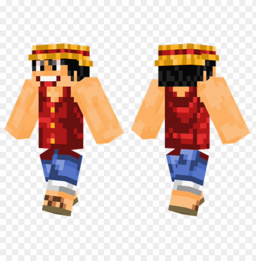 minecraft skins monkey d luffy skin PNG transparent with Clear Background ID 457852