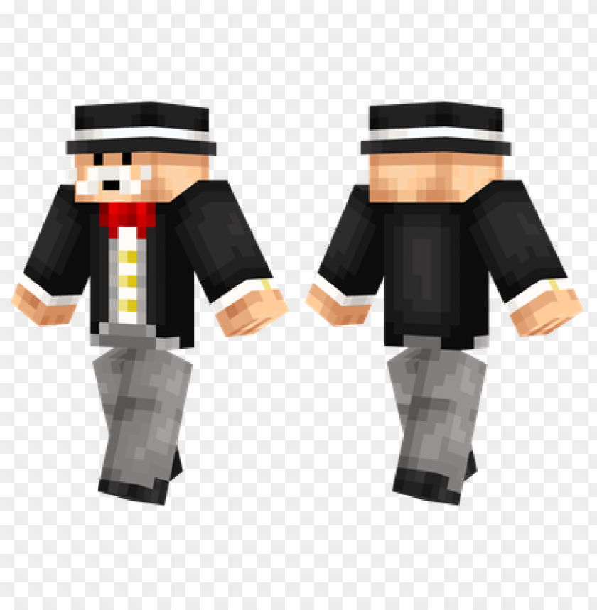 Minecraft Skins Monopoly Man Skin Png Image With Transparent