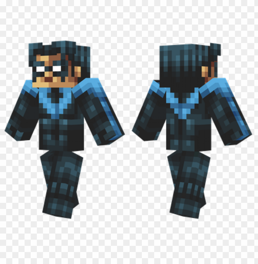 minecraft skins nightwing skin PNG image with transparent background ...