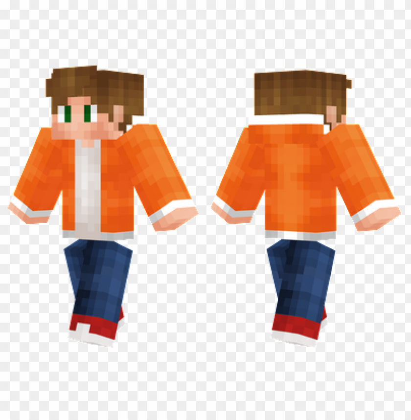 orange jacket skin,minecraft skins, minecraft, minecraft people png