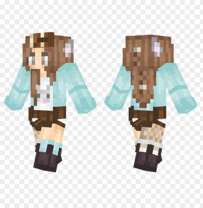 Minecraft Skins Pastel Kitty Skin Png Image With Transparent