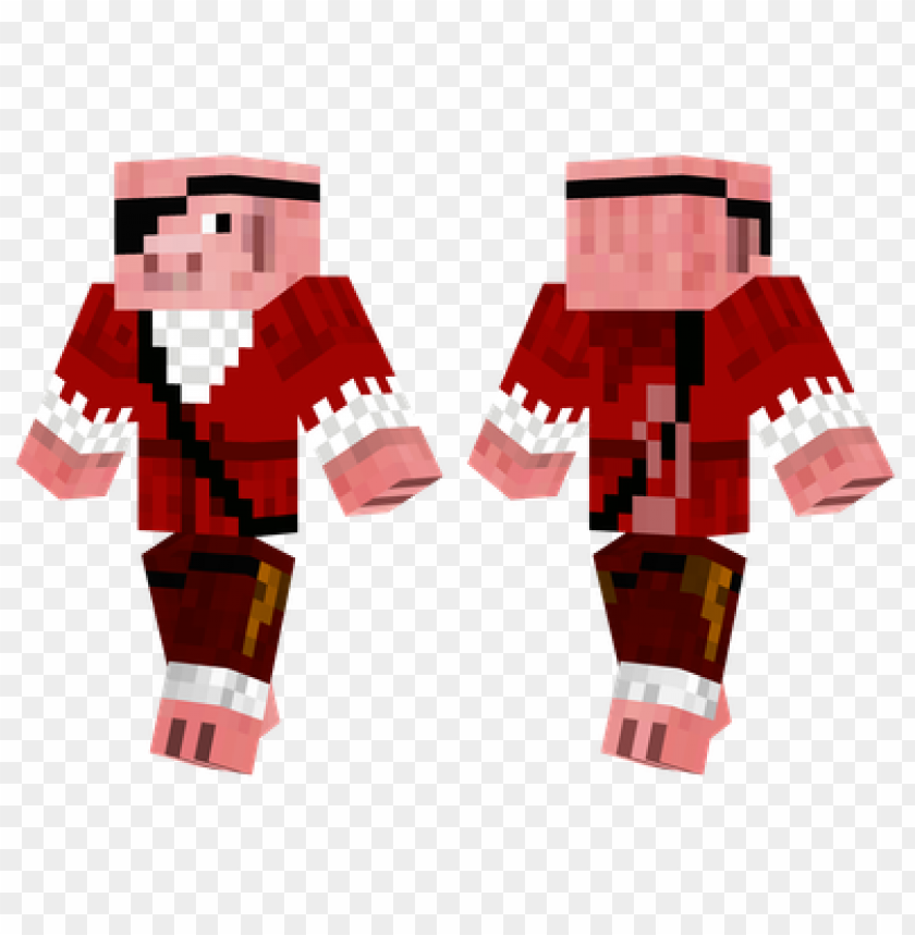 pirate pig skin,minecraft skins, minecraft, minecraft mobs png, mobs skins