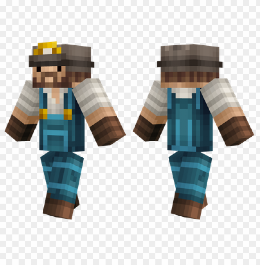 minecraft skins realistic miner skin PNG transparent with Clear Background ID 458896