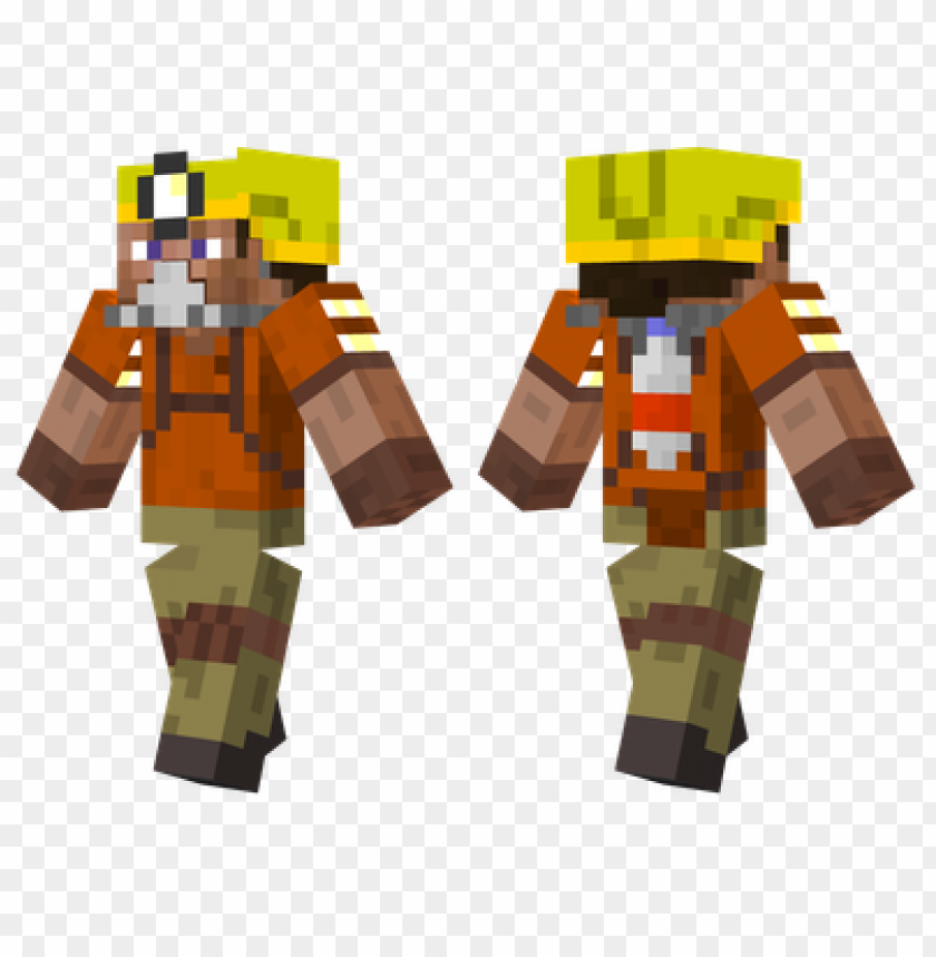 Minecraft Skins Safety Miner Skin PNG Transparent With Clear Background ID 458267