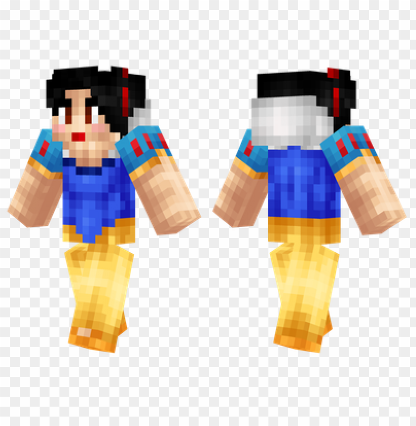 Minecraft Skins Snow White Skin Png Image With Transparent