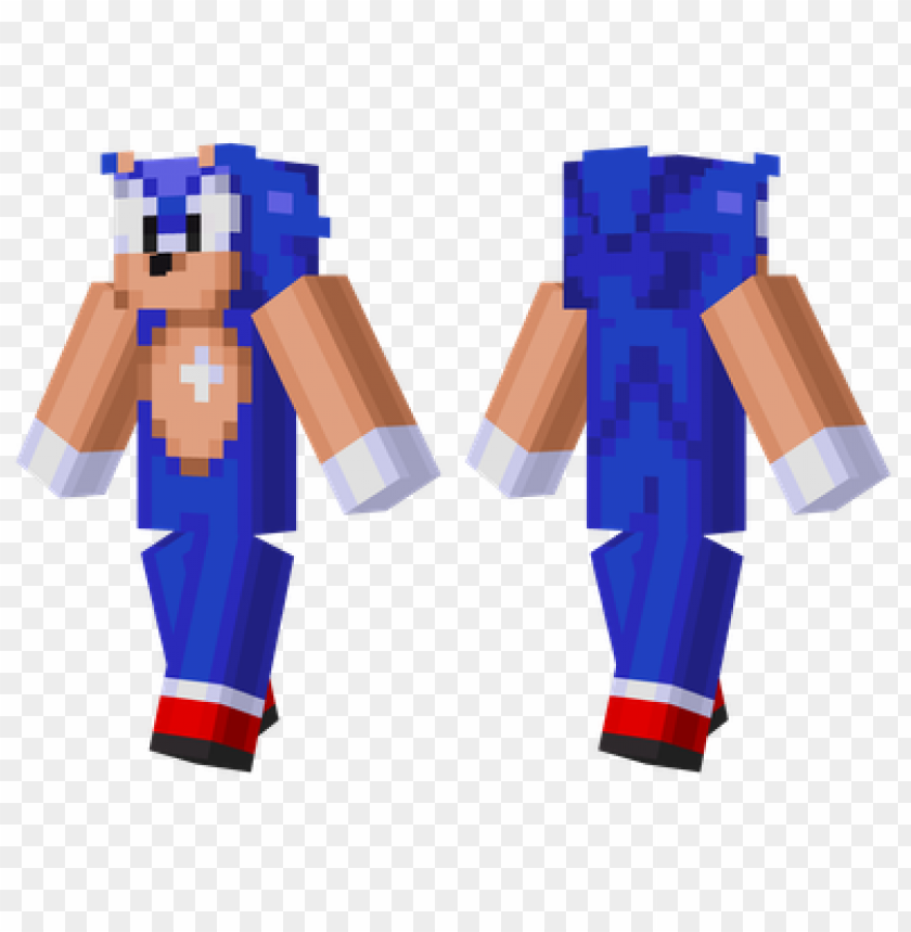 Sonic (Sonic Boom Skin Series) Minecraft Skin