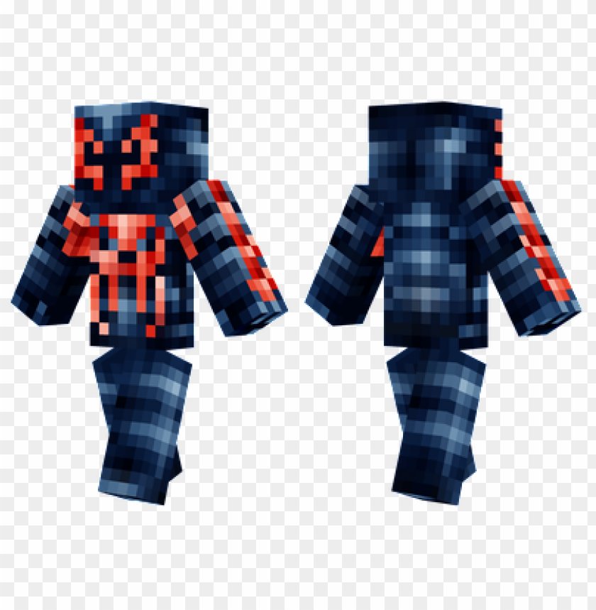 Minecraft Skins Spiderman 2099 Skin PNG Image With Transparent Background |  TOPpng