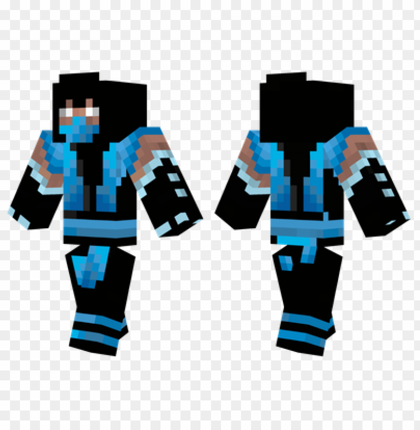 Minecraft Skins Sub Zero Skin PNG Transparent With Clear Background ID ...
