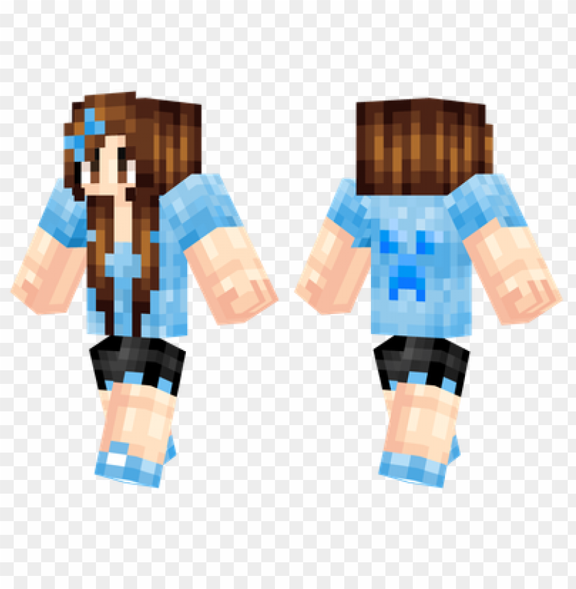 minecraft skins summer girl skin PNG transparent with Clear Background ID 458447