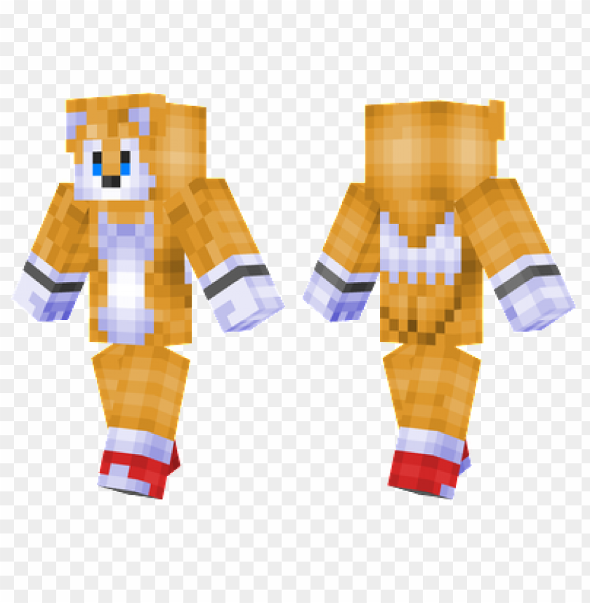 Super classic Tails Minecraft Skin