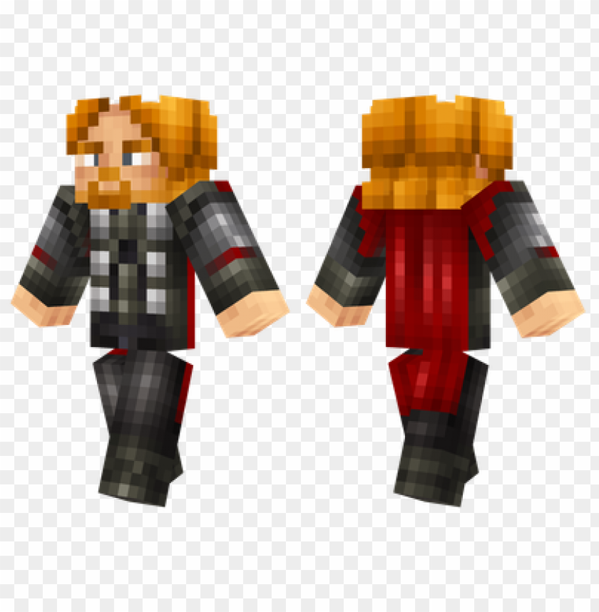 Minecraft Skins Thor Skin Png Image With Transparent Background