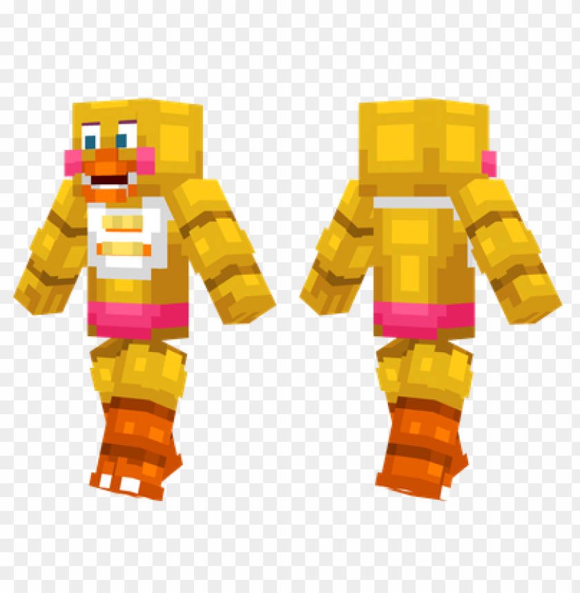 Minecraft Skins Toy Chica Skin Png