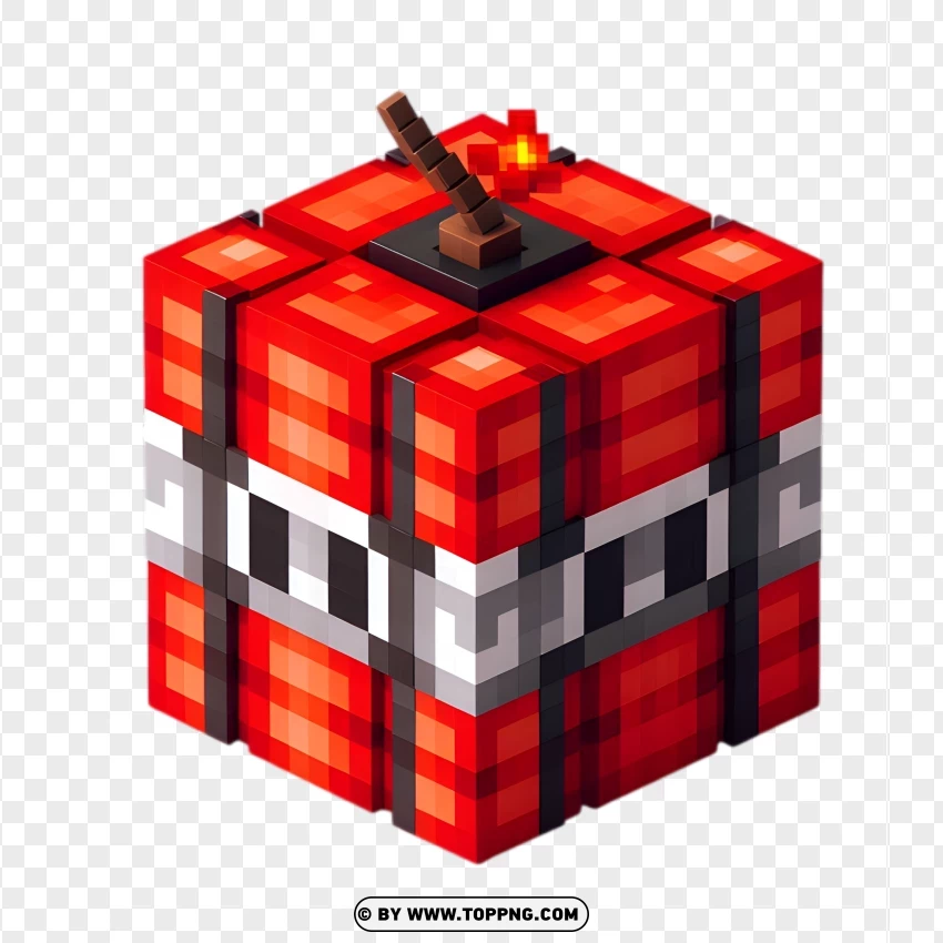 Minecraft Tnt PNG Transparent Background