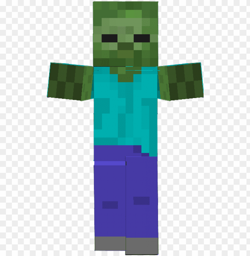 Figura Bonecos Minecraft PNG - Zumbi PNG com fundo transparente!