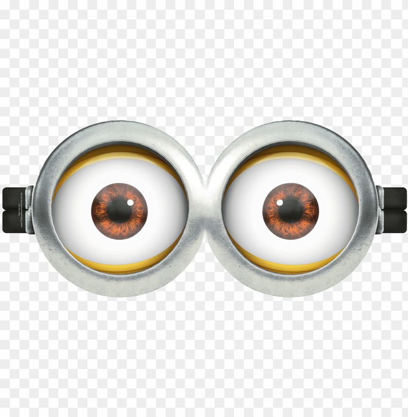 minion eyes png clipart transparent stock despicable me 2 beverage napkins 16 piece PNG transparent with Clear Background ID 167028