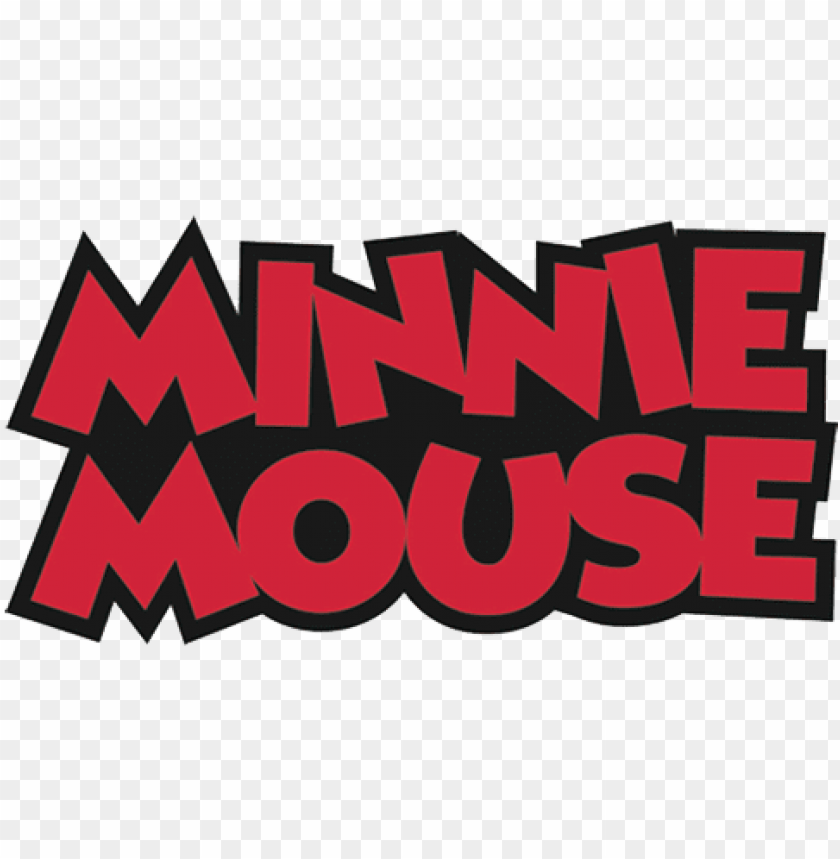 minnie minnie mouse logo name PNG transparent with Clear Background ID 204123