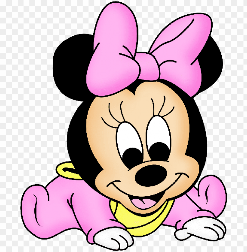 Minnie Mouse Baby Png Cartoon Baby Minnie Mouse Png Image With Transparent Background Toppng