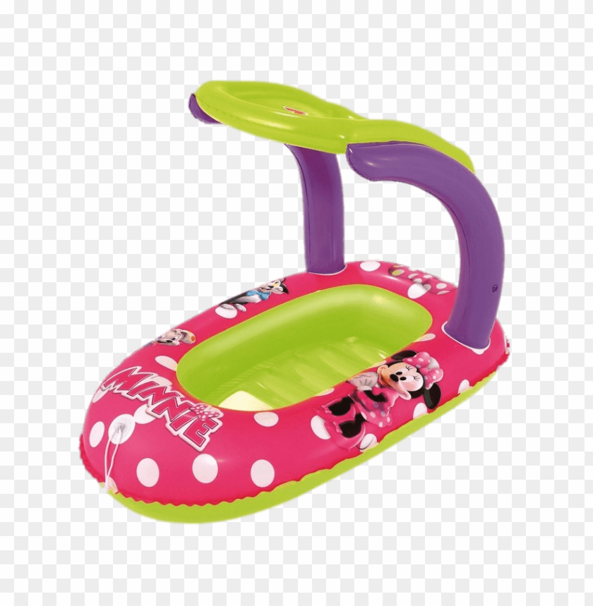 transport, dinghies, minnie mouse inflatable dinghy with roof, 