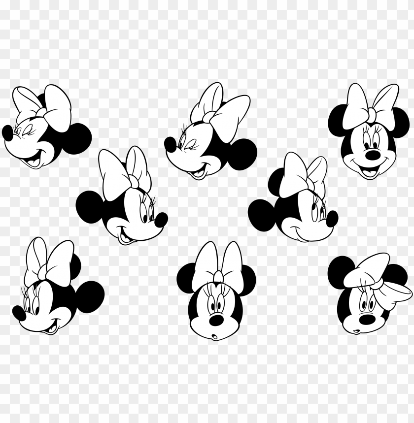 minnie mouse logo png transparent minnie mouse faces PNG transparent with Clear Background ID 204309