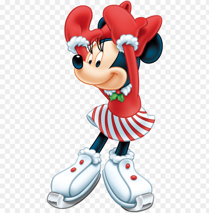 minnie mouse png image - minnie mouse en navidad PNG image with transparent  background | TOPpng