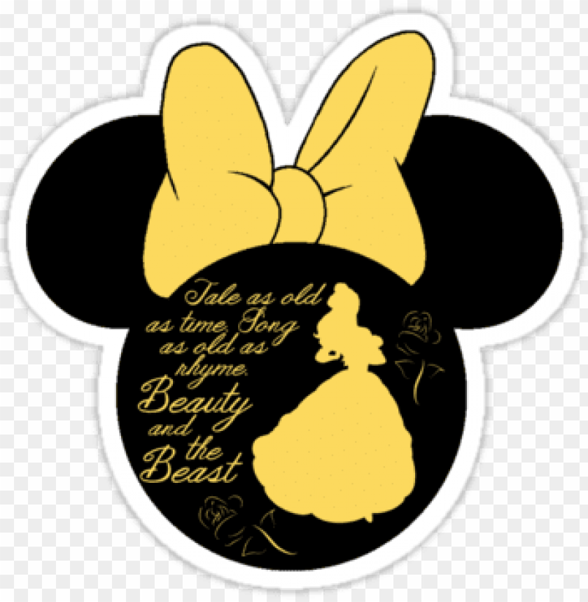 minnie silhouette png mickey and minnie mouse silhouette diy belle shirt PNG transparent with Clear Background ID 216058