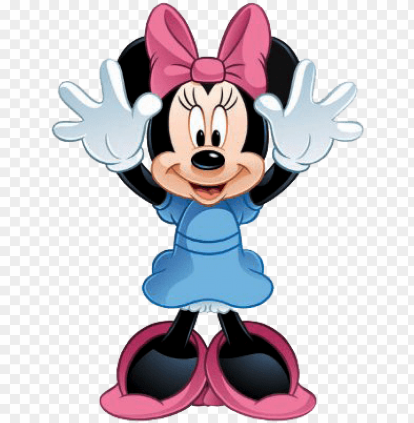 Minnie W Hands Up Minnie Mouse Mickey Minnie Everything Minnie Mouse PNG Image With Transparent Background@toppng.com