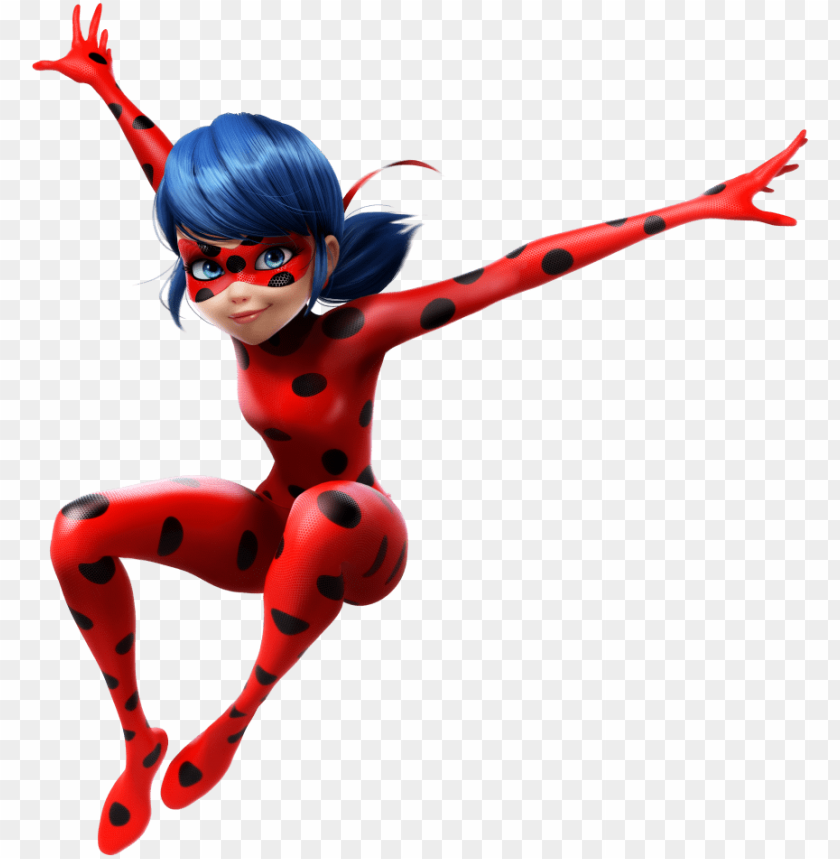 free PNG miraculous jumping - miraculous ladybug ladybug jumping PNG image with transparent background PNG images transparent