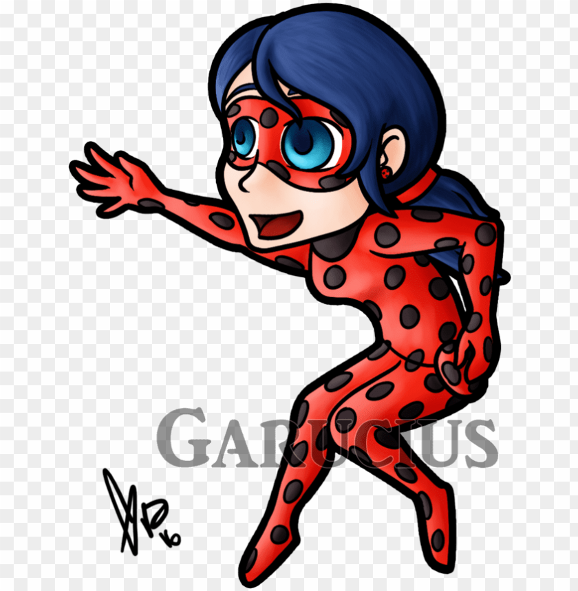 miraculous ladybug lady bug by garucius on deviantart - miraculous: tales of ladybug & cat noir PNG image with transparent background@toppng.com