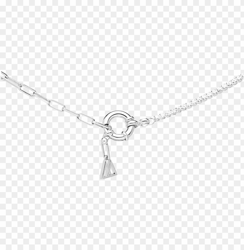 mirage silver necklace - pd paola 925 sterling zilveren daze mirage goudkleurige PNG image with transparent background@toppng.com