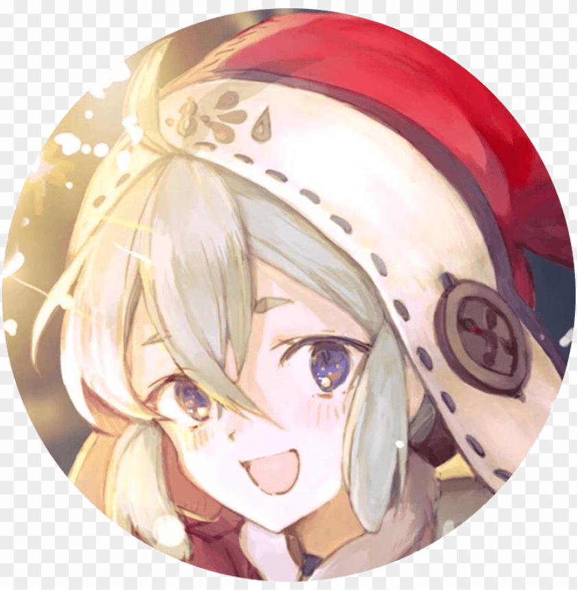 Miss Santa Icon Circle Anime Girl Icon Png Image With Transparent Background Toppng - aesthetic roblox anime icon
