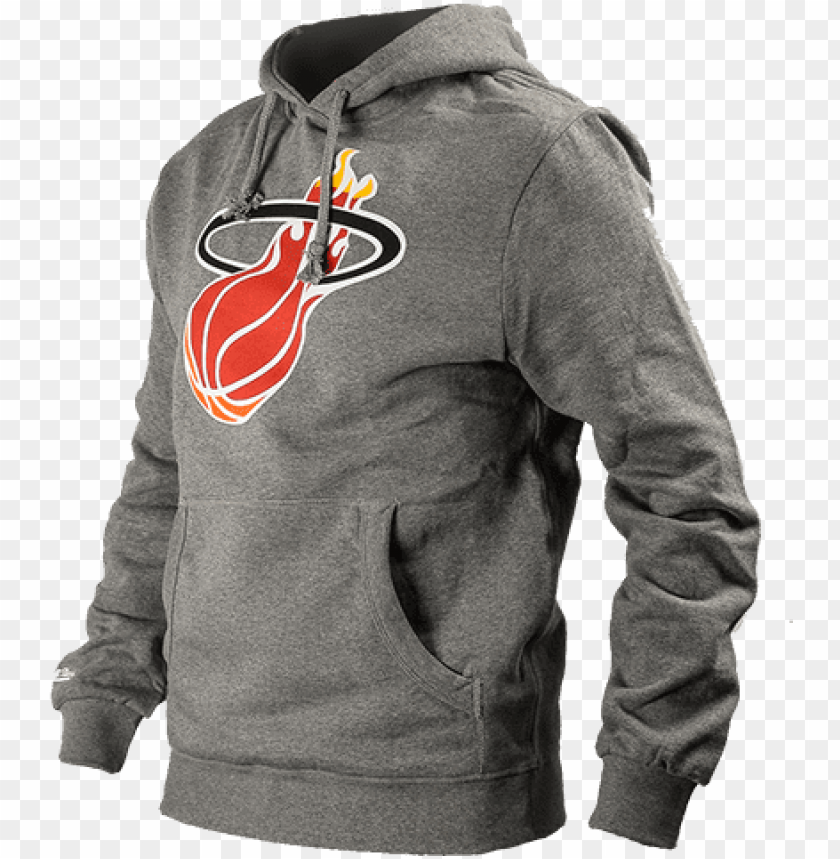 free PNG mitchell & ness nba miami heat team logo hoody - nba PNG image with transparent background PNG images transparent