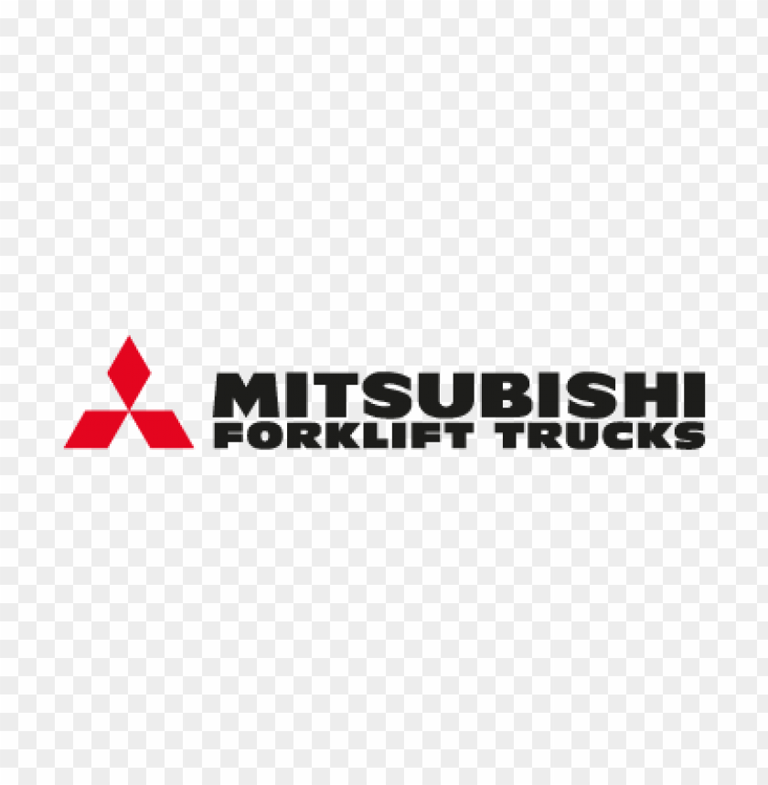 free PNG mitsubishi forklift trucks vector logo PNG images transparent