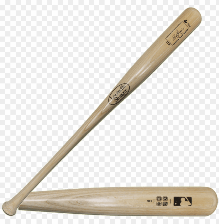 Mlb Prime Evan Longoria Ash Natural Wood Baseball Bat Wooden Worth Baseball Bat PNG Image With Transparent Background