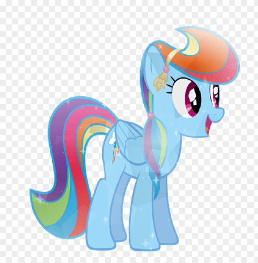 Mlp Rainbow Dash Crystal Empire PNG Image With Transparent Background