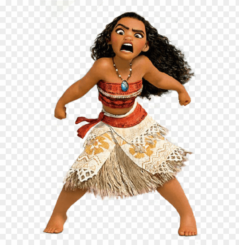Download Moana Shouting Clipart Png Photo Toppng