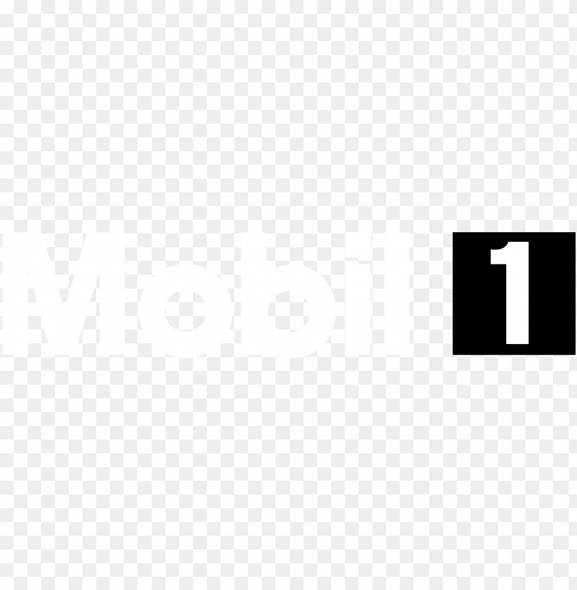 mobil 1 logo black and white PNG transparent with Clear Background ID 187316